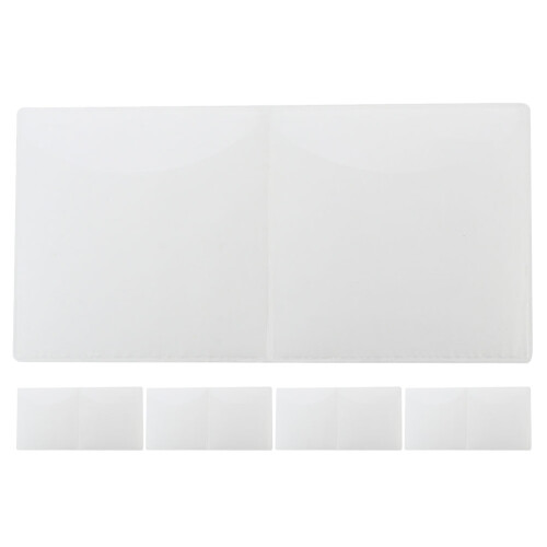 Windshield Sticker Applicator Transparent Pvc 5pcs