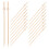 200 Pcs Fruit Skewers Fruit Stick 12.00x0.70x0.70cm 7