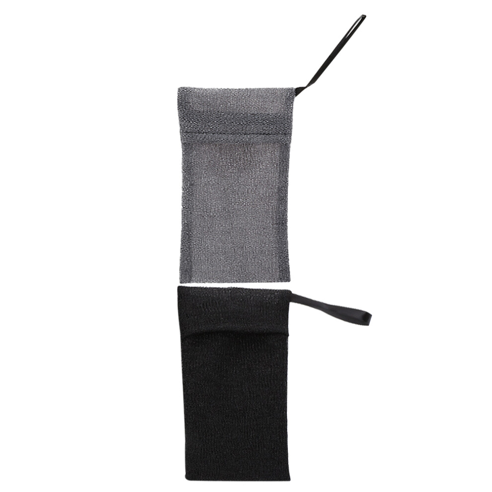 Solustre 2Pcs Soap Bar Bags Shampoo Bar Bag Soap Bar Pouch Net Pouch Face Net