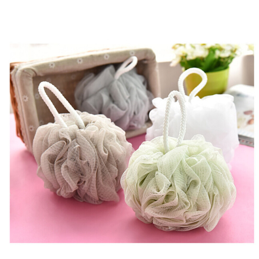 Inoomp 4 Pcs Soft Exfoliating Bath Sponge Scrubber For Body Shower Pouf