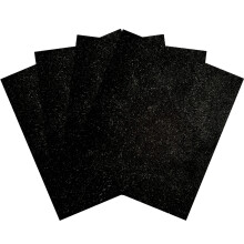 4 Pcs  Fabric Squares Self Adhesive Sheets Jewelry Box