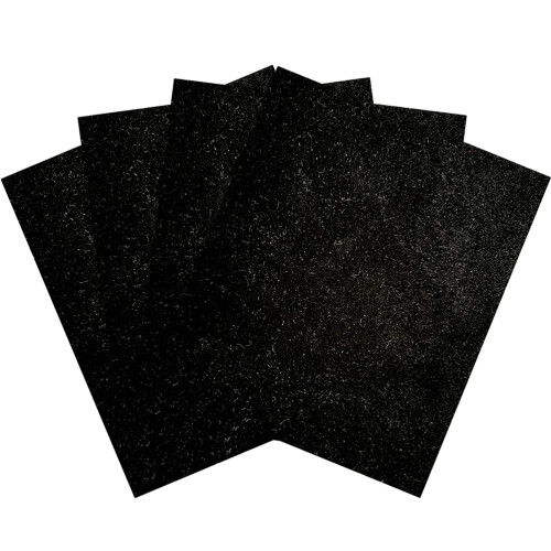 4 Pcs  Fabric Squares Self Adhesive Sheets Jewelry Box