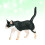 1Stk Simulierte Katzenfigur Mehrfarbig Sicheres Material 8