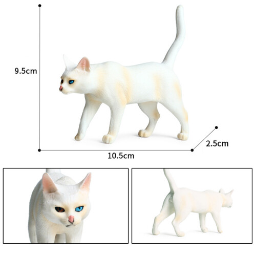 1Stk Simulierte Katzenfigur Mehrfarbig Sicheres Material 1
