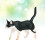 1Stk Simulierte Katzenfigur Mehrfarbig Sicheres Material 11