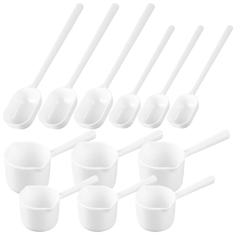 Ohphcall Grams Measuring Spoons Protein Powder Scoops As 40Pcs White