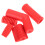 5Pièces Protège Levier Silicone Rouge Installation Facile 10
