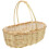 Woven Wicker Basket Wicker Woven Basket Beige 1set 9