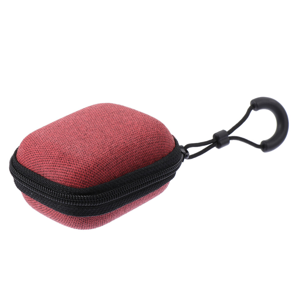 1 Pc Earphone Protective Case Plush Webbing Edge Red 3161425018982