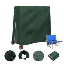 Outdoor Waterproof And Dustproof Table Tennis Table Cover Table Tennis Table Cover 165x70x185cmgreen