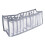 1pcs Clothes Storage Box Organizer Fabric Grey For Women 8