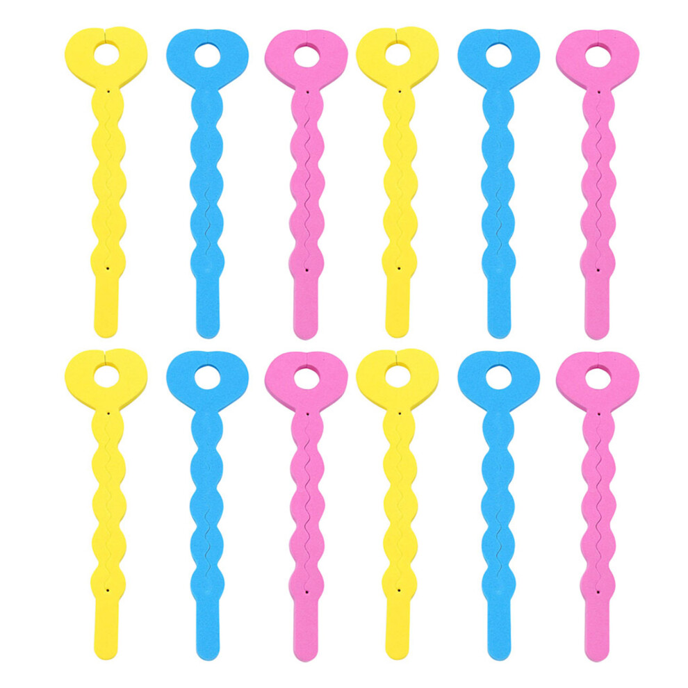 Aboofan 24 Pcs Heatless Curlers Overnight Curls Sponge Curling Rods Stick