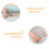 Retractable Brush Makeup Brush Set Pink 1 Set 8