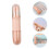 Retractable Brush Makeup Brush Set Pink 1 Set 10