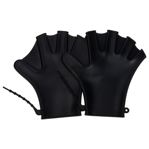 Silicone Webbing Finger Paddles For Swimming Training Man Work Gloves 2