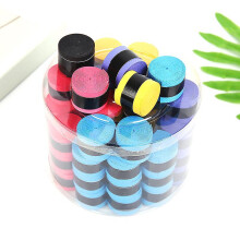 60pcs Tennis Racket Overgrips Padel Over Grips Badminton Over Grips Sweat Absorbed Wraps Tapes Grips Sweatband