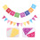 Mexican Pinata Party Decoration Felt Assorted Color 2 Sets 3
