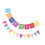 Mexican Pinata Party Decoration Felt Assorted Color 2 Sets 6