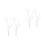 4Pcs White Frosted Tree Branches Artificial Sticks for Vase Decoration 11