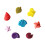 24 Pcs Wine Glass Marker Suction Cup Markers Assorted Shape Drink 4