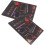 Raindrops  2 Pcs First Day Board Chalk Double Sided Blackboard Student 1