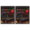 Raindrops  2 Pcs First Day Board Chalk Double Sided Blackboard Student 8