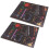 Raindrops  2 Pcs First Day Board Chalk Double Sided Blackboard Student 5