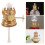 Retro Oil Lamp Accessories Metal Base For Diy Projects 1pack 6