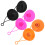 Straw Cover Cap Silicone Assorted Color 6pcs 5