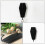 Raindrops Retro Hooks Wall Key Holder Wood Black 1 Pcs 7