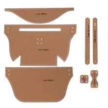 Rectangle Craft Template Brown 1pcs
