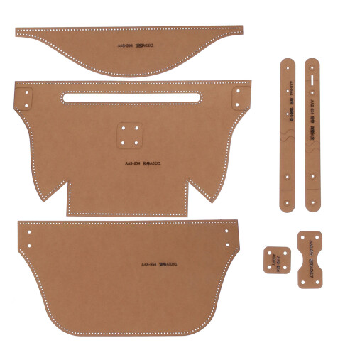Rectangle Craft Template Brown 1pcs