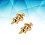 Gitarrengurt Schnalle Golden 2 3