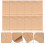 Business Use File Envelope Light Brown Kraft Paper 10pcs 6
