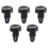 Billiards Bottom Cover 5pcs 0.6*0.9in 1