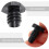 Billiards Bottom Cover 5pcs 0.6*0.9in 10