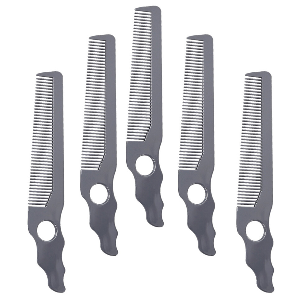 Totority Mlins 5 Pcs Hair Styling Comb Combs Highlighting For Men Man Grey