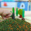 4 Packs Diorama Sandbox Modeling 15.00x12.00x5.00cm 4