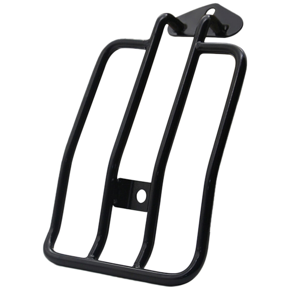 Motorcycle Rear Rack Metal 1Pack Luggage Storage Black 3161425051385