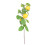 Lemon Ornaments In Yellow Plastic For Tabletop Decoration 1pcs 7