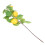Lemon Ornaments In Yellow Plastic For Tabletop Decoration 1pcs 6