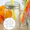 Silicone Straw Plug Mason Jar Lids White 24pcs 5