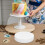 Faux Cake Dowels For Tiered Cakes Pin Display Organizer White 6