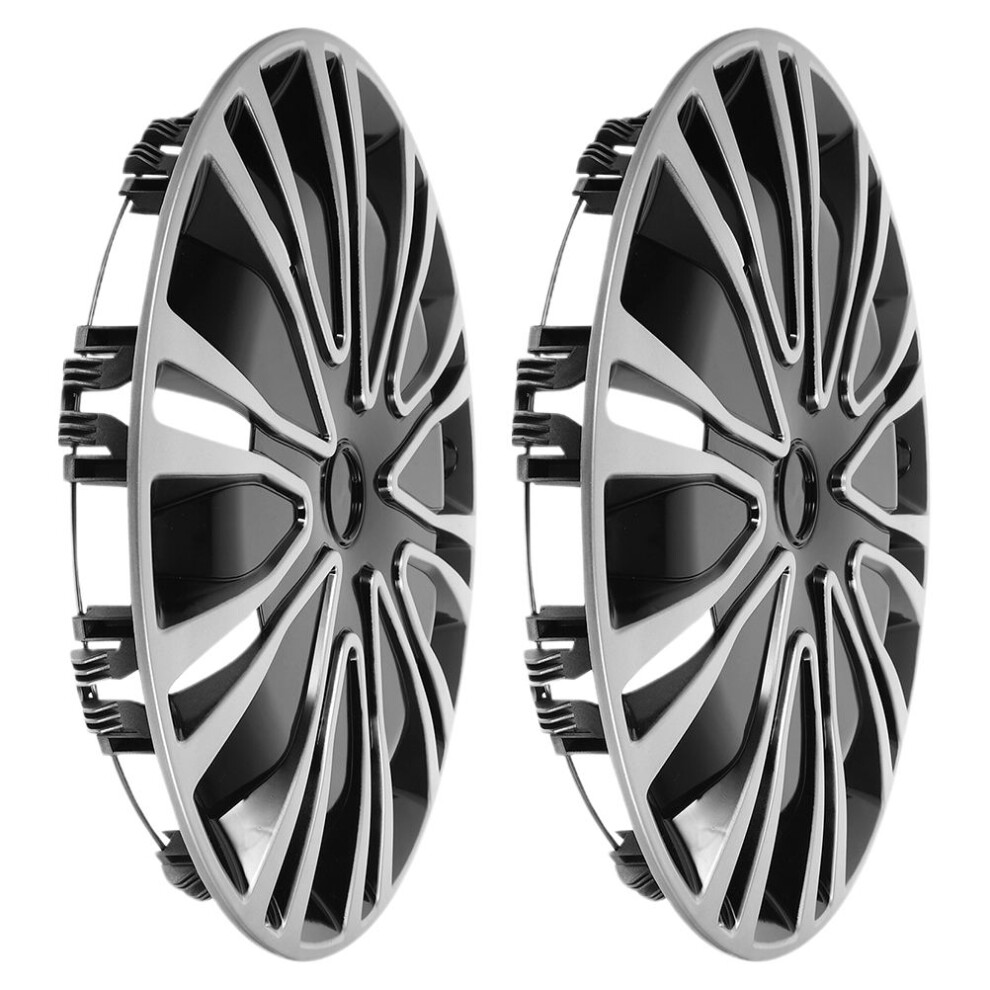2Pack Hub Caps For Car Pp Delicate And Simple Vehicle Black 3161425031233