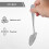 Stainless Steel Fruit Spoon Serrated Edge Mirror 4pcs 7