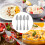 Stainless Steel Fruit Spoon Serrated Edge Mirror 4pcs 11