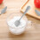 Stainless Steel Fruit Spoon Serrated Edge Mirror 4pcs 10