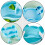 1 Set Child Friendly Design Silicone Plates For Infants 9