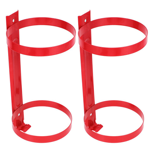 Fire Extinguisher Stand Bracket For Wall Carbon Steel 2pack 2