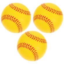 3 Pcs Training Baseball Child Sponge Sports Balls Baseballs